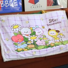 BT21 Minini Official Blanket Flower Ver