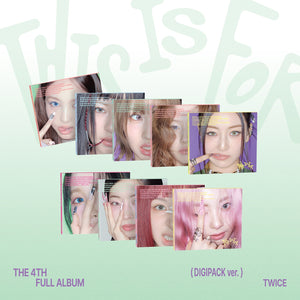 TWICE - THIS IS FOR 4th Album Digipack Ver