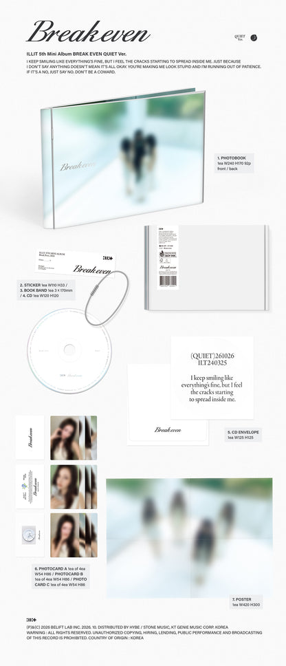 ILLIT BREAK EVEN 5th Mini Album