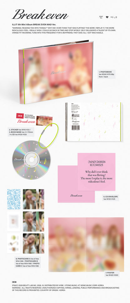 ILLIT BREAK EVEN 5th Mini Album