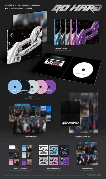 MEOVV - GO HARD 4th Single Album