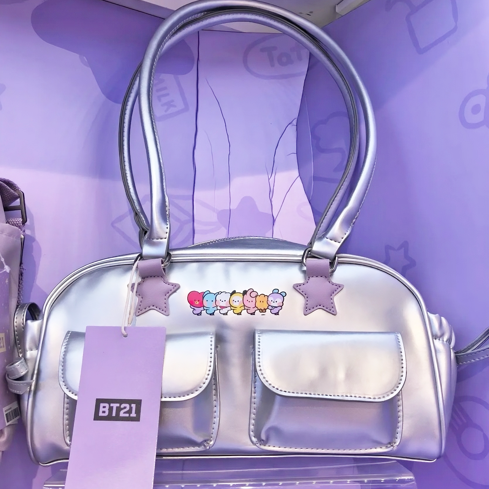 BT21 x SANFU Official Lucky Day Shoulder Bag – K-STAR BT21 x SANFU Official Lucky Day Shoulder Bag – K-STAR