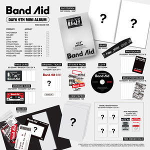 DAY6 - Band Aid 9th Mini Album