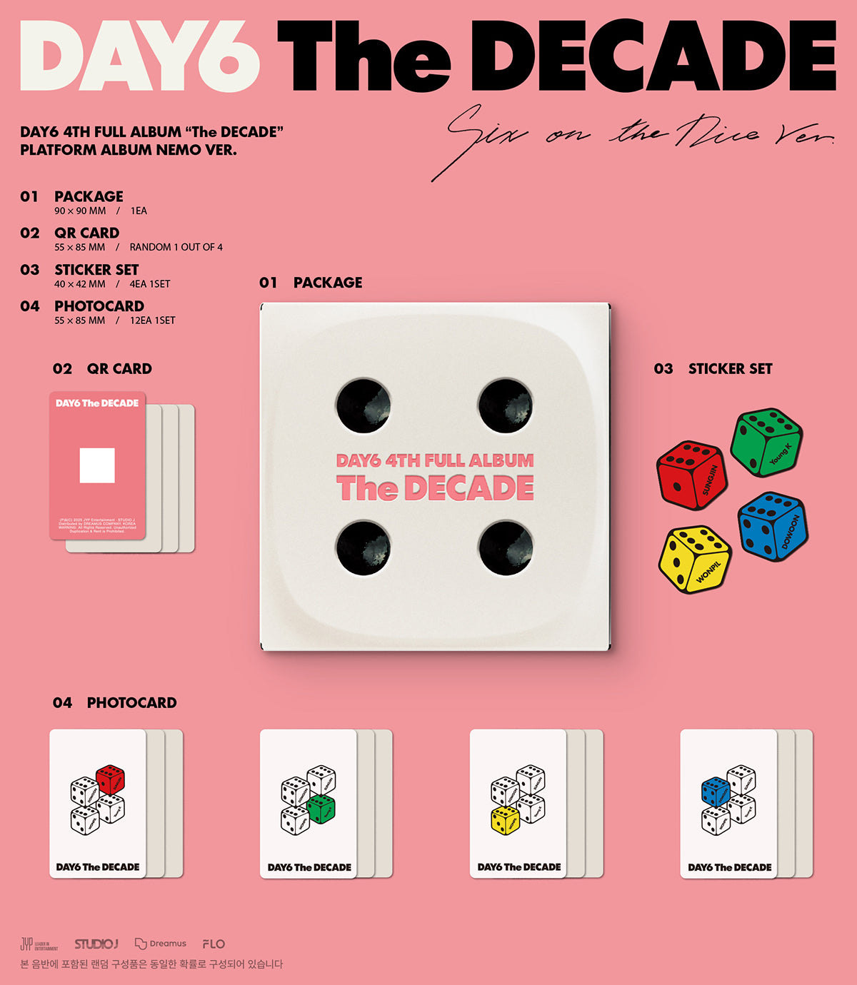 DAY6 - THE DECADE 4th Full Album PLATFORM NEMO Ver