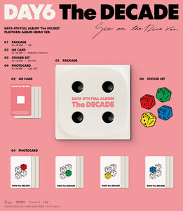 DAY6 - THE DECADE 4th Full Album PLATFORM NEMO Ver