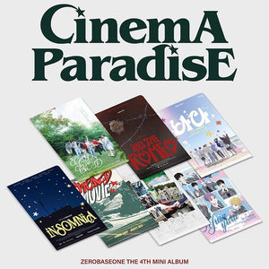 ZEROBASEONE ZB1 - CINEMA PARADISE 4th Mini Album ZEROSE Ver