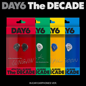 DAY6 - THE DECADE 4th Full Album IN-EAR EARPHONES Ver