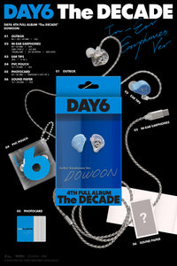 DAY6 - THE DECADE 4th Full Album IN-EAR EARPHONES Ver