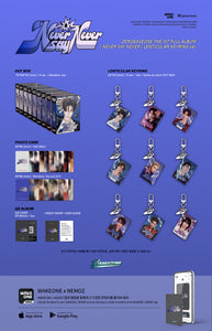 ZEROBASEONE ZB1 - NEVER SAY NEVER Lenticular Keyring Ver