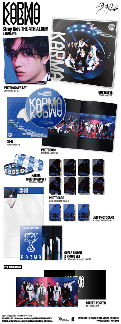 STRAY KIDS - KARMA 4th Album LIMITED Ver