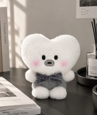 BT21 Official MONOTONE Doll Keyring