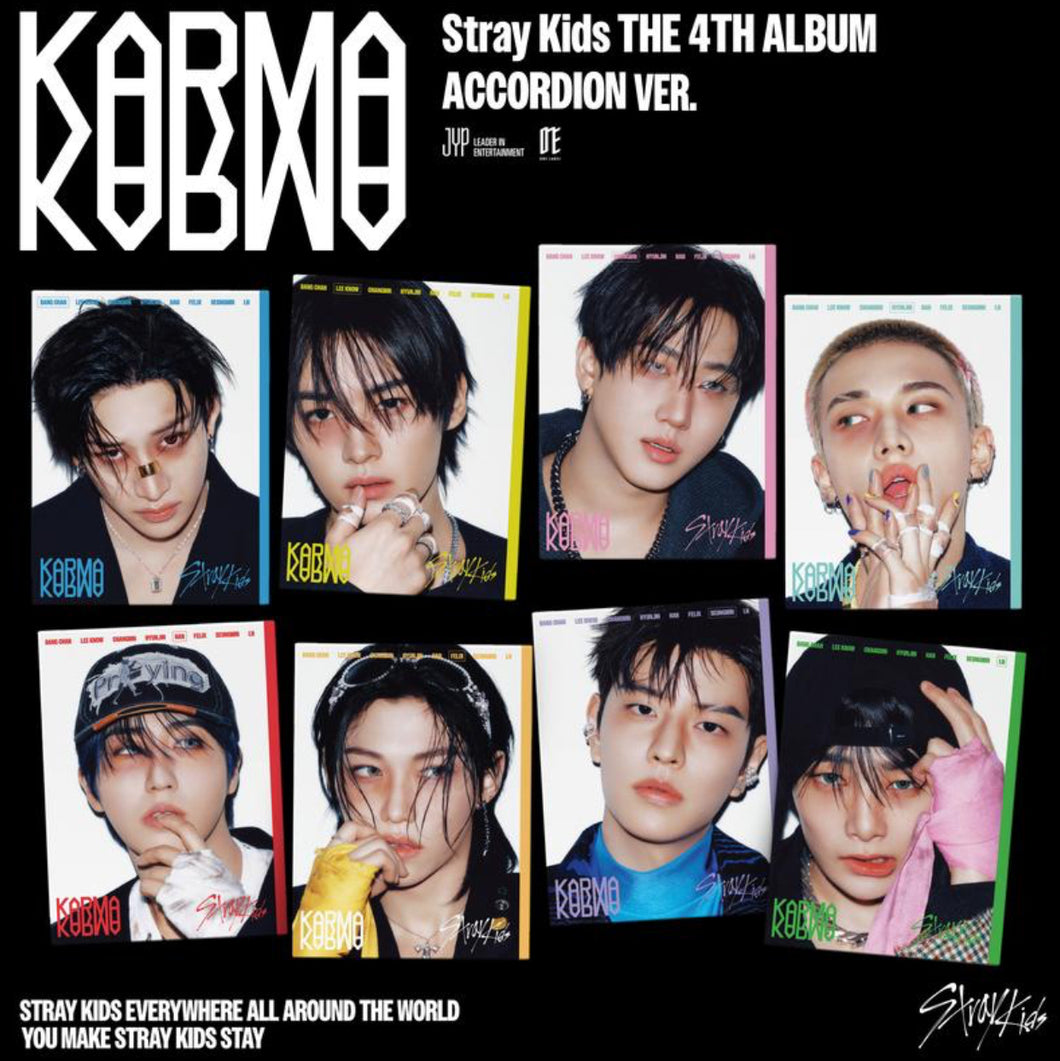 STRAY KIDS - KARMA 4th Album ACCORDION Ver