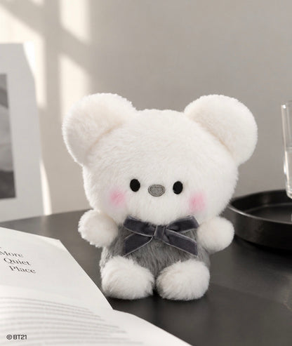 BT21 Official MONOTONE Doll Keyring