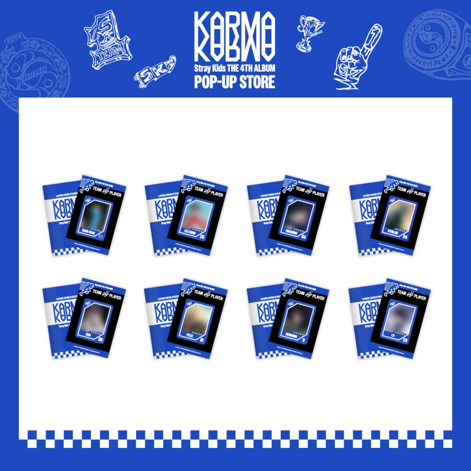 STRAY KIDS KARMA POP UP Store Official MD – K-STAR
