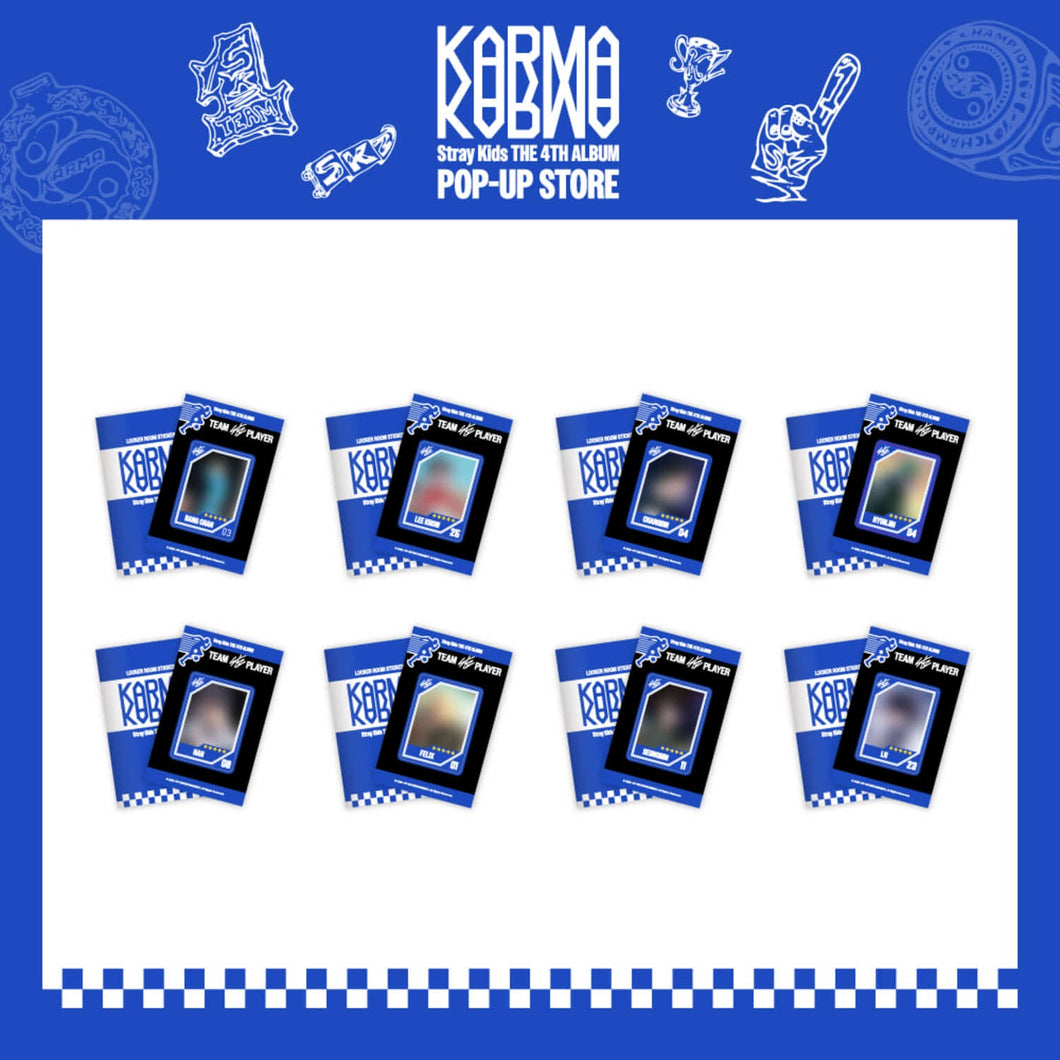 STRAY KIDS KARMA POP UP Store Official MD