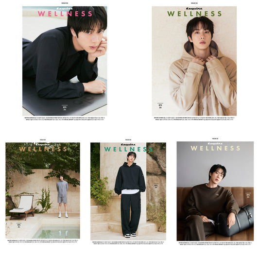 ESQUIRE Korea Magazine BTS JIN Cover OCTOBER 2026