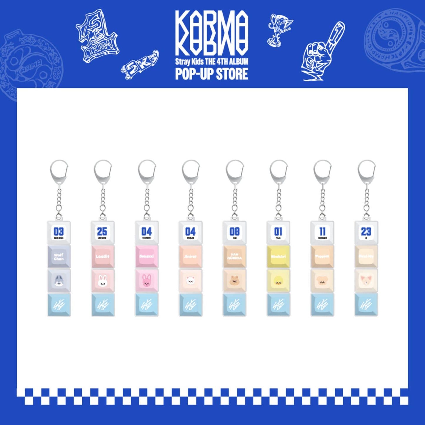 STRAY KIDS KARMA POP UP Store Official MD