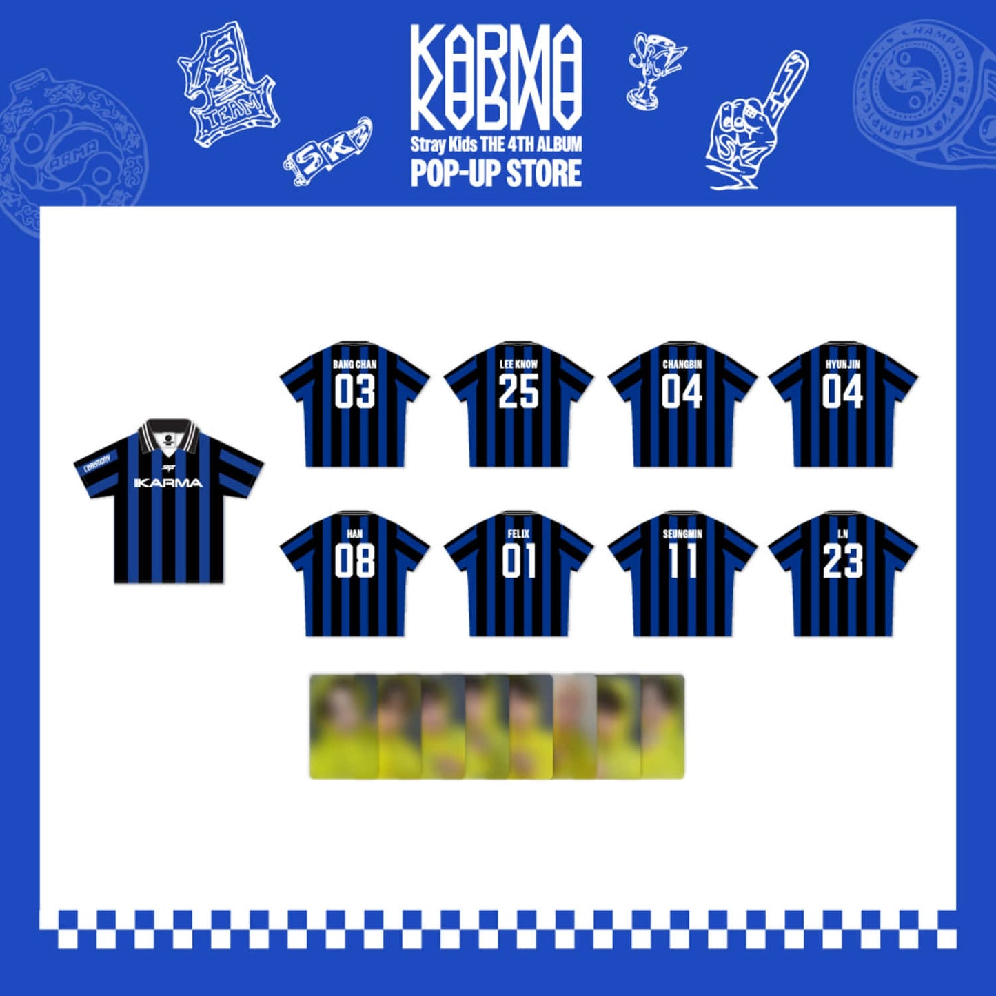 STRAY KIDS KARMA POP UP Store Official MD