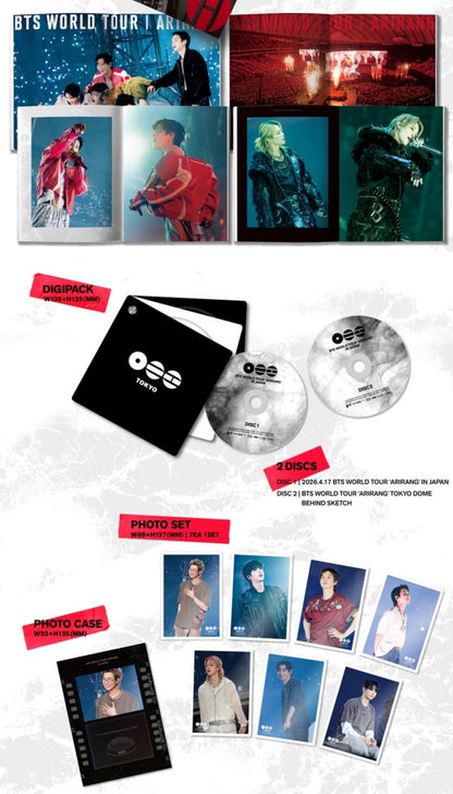 BTS World Tour ARIRANG IN JAPAN Blu-Ray (Pre Order JANUARY 2027)