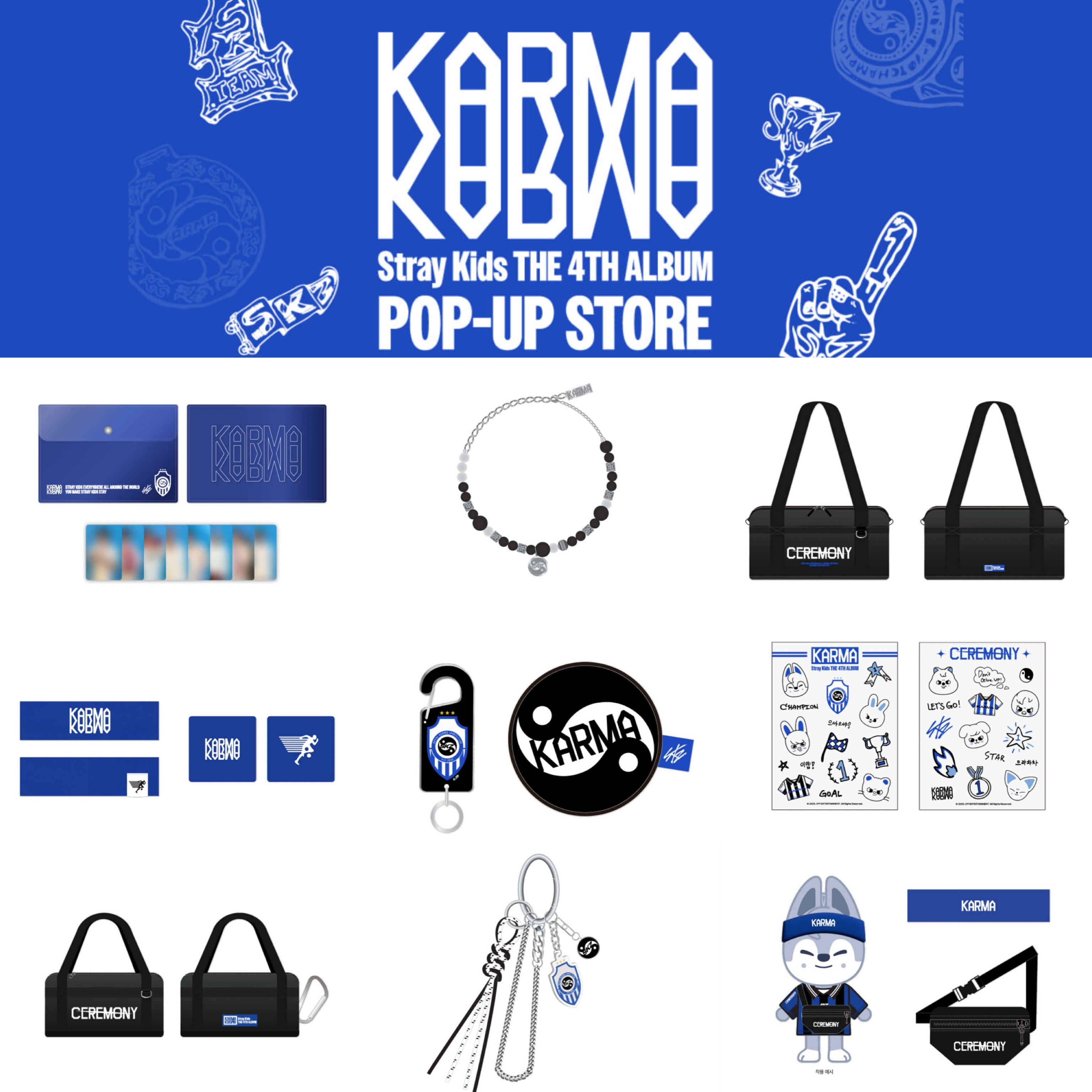 STRAY KIDS KARMA POP UP Store Official MD – K-STAR