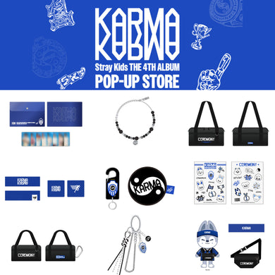 STRAY KIDS KARMA POP UP Store Official MD