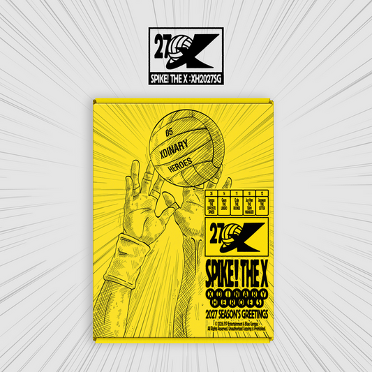 XDINARY HEROES - SPIKE! THE X 2027 Season's Greetings + POB