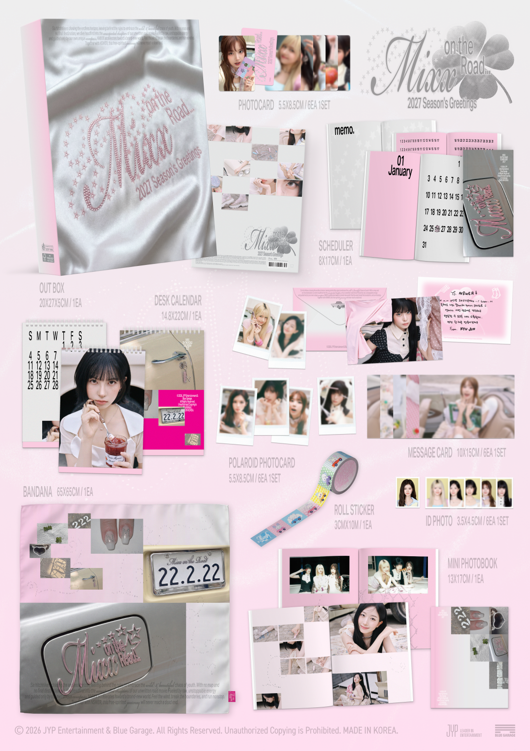 NMIXX - MIXX ON THE ROAD 2027 Season's Greetings + POB