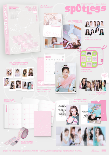 TWICE - SPOTLESS 2027 Season's Greetings + POB