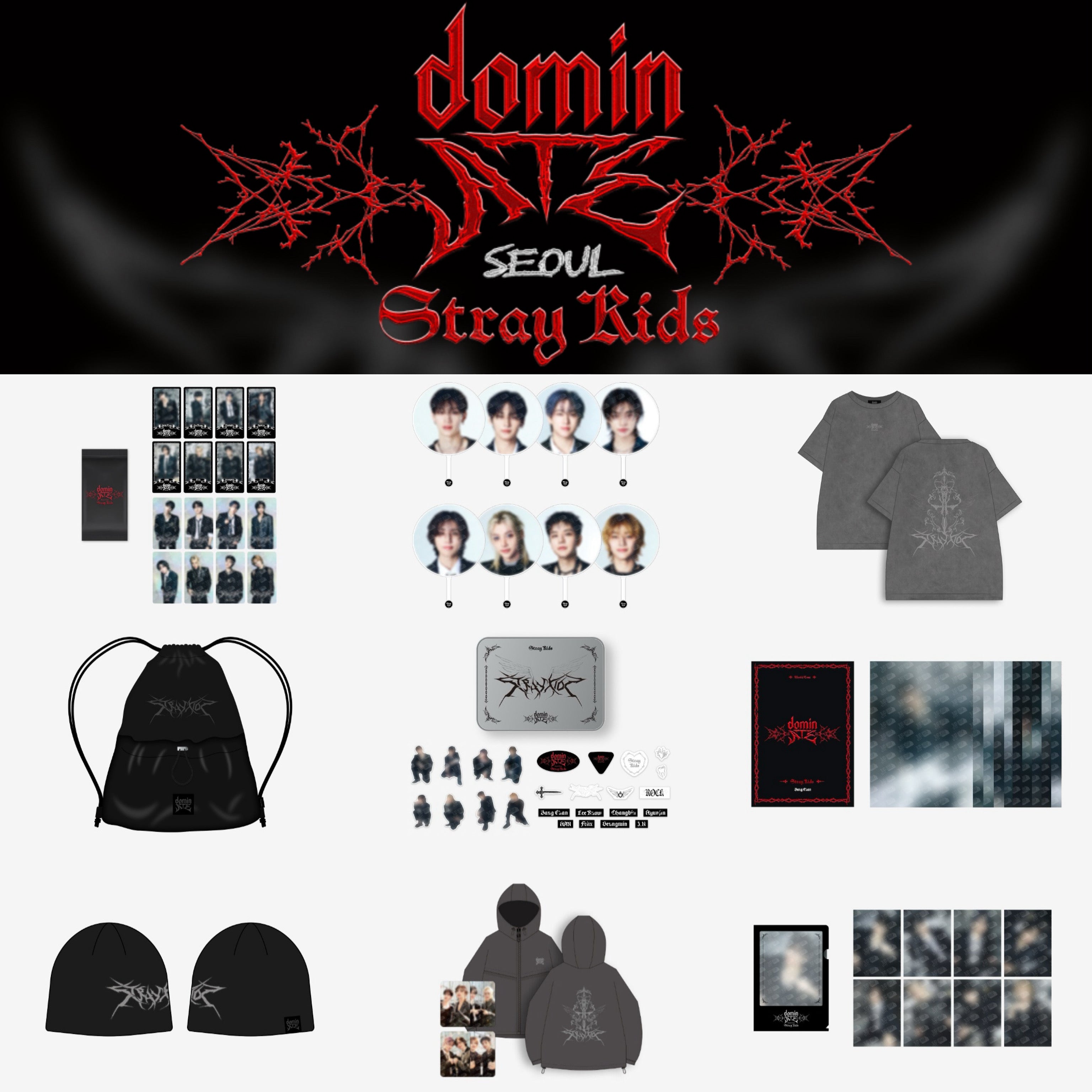 STRAY KIDS SKZ World Tour DominATE Seoul Official MD – K-STAR