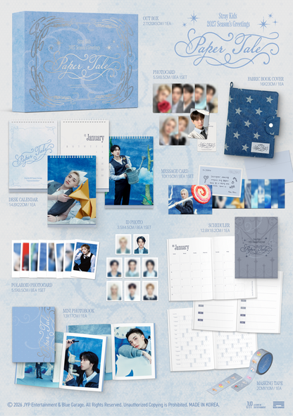 STRAY KIDS - PAPER TALE 2027 Season's Greetings + POB