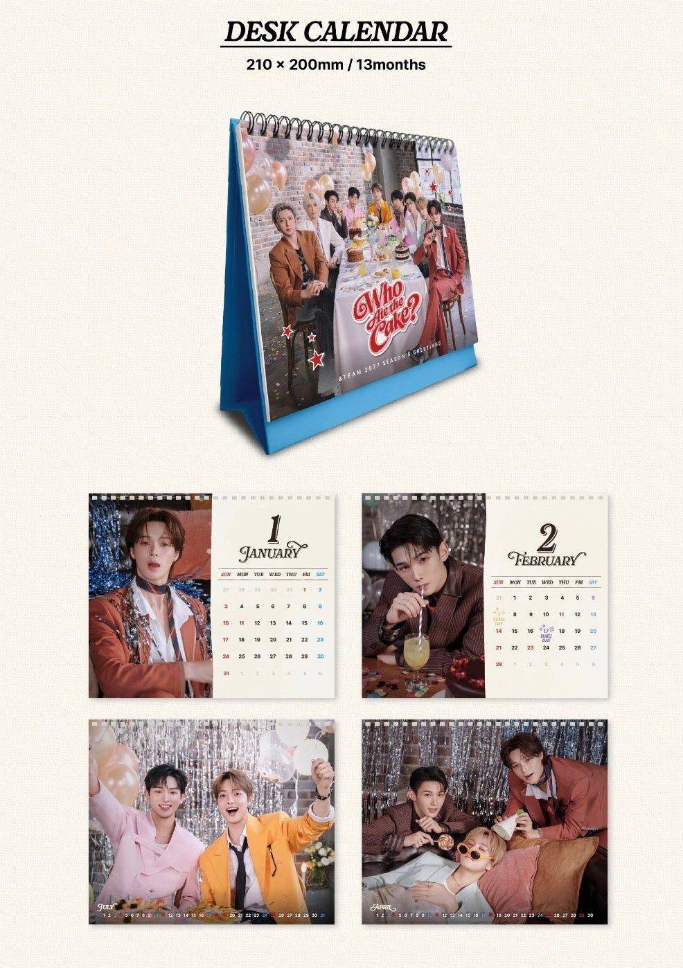 ＆TEAM - WHO ATE THE CAKE? 2027 Season's Greetings