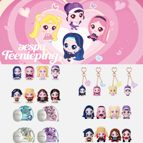 Teenieping X aespa Official MD (Pre-Order NOVEMBER)