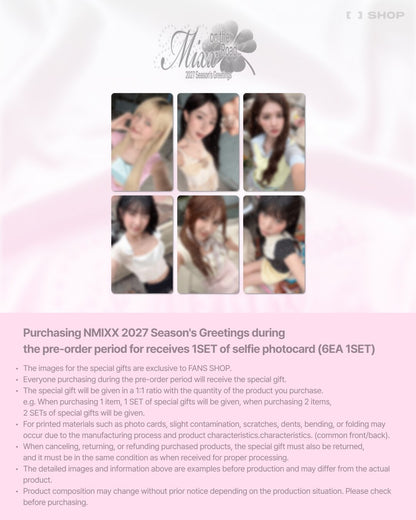 NMIXX - MIXX ON THE ROAD 2027 Season's Greetings + POB