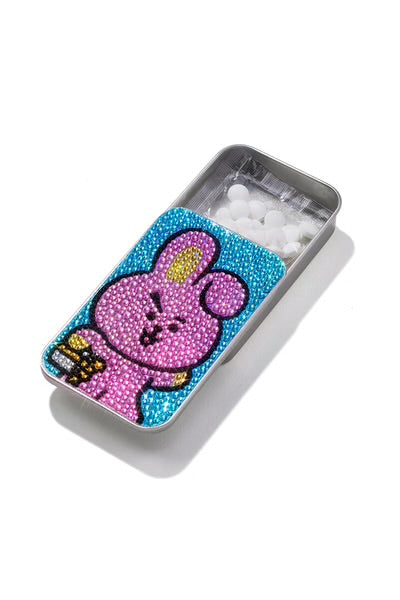 BT21 JAPAN Official Sparkly Storage Can Box