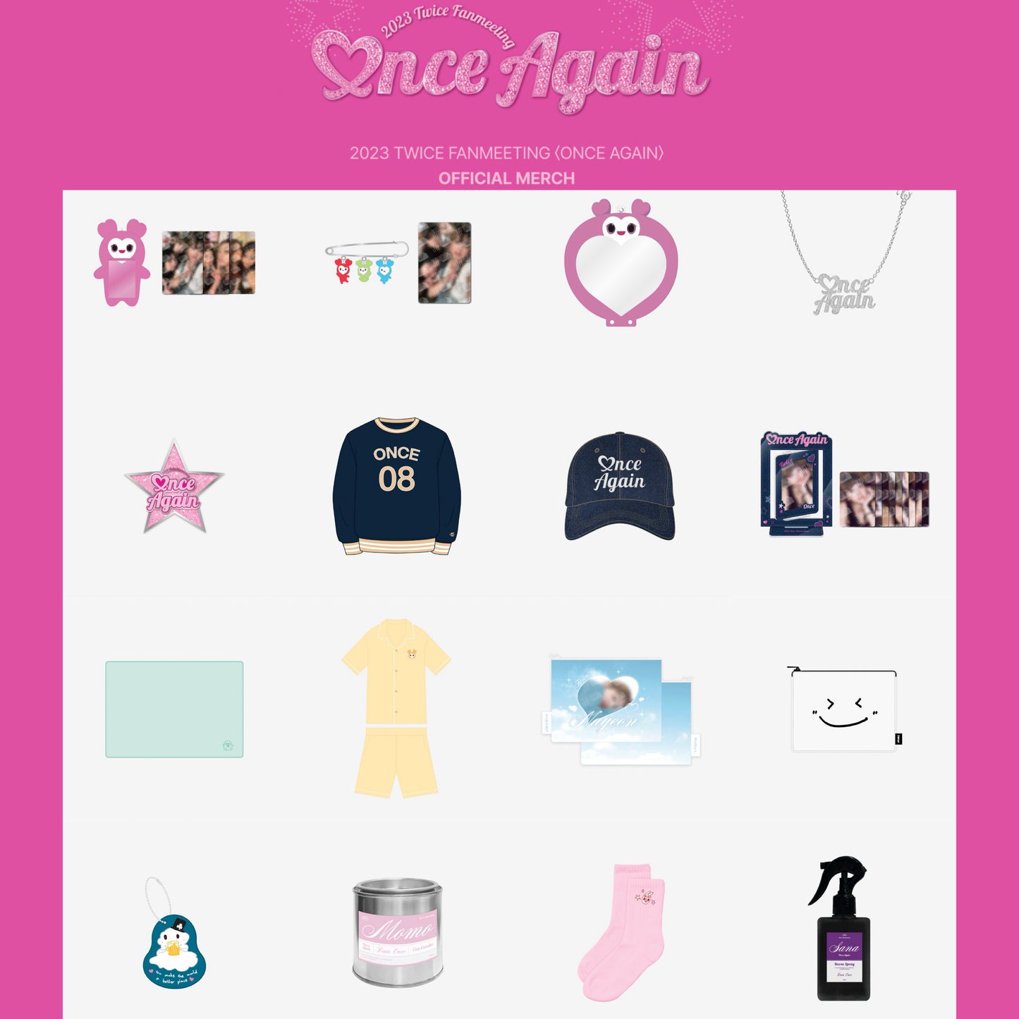 TWICE 2023 Fanmeeting Once Again Official MD