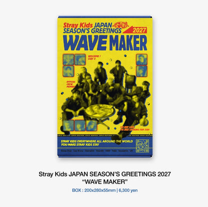 STRAY KIDS JAPAN - WAVE MAKER 2027 Season's Greetings