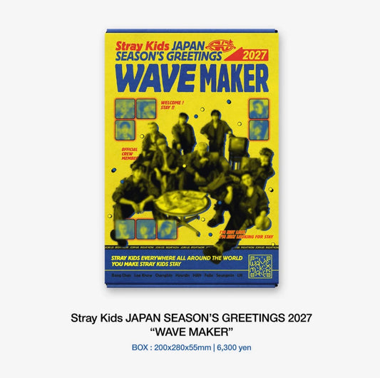 STRAY KIDS JAPAN - WAVE MAKER 2027 Season's Greetings