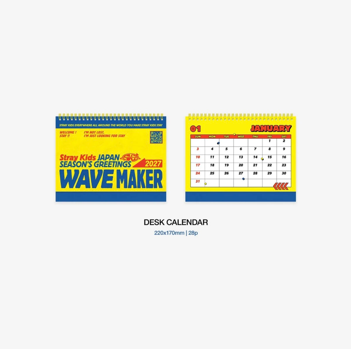 STRAY KIDS JAPAN - WAVE MAKER 2027 Season's Greetings