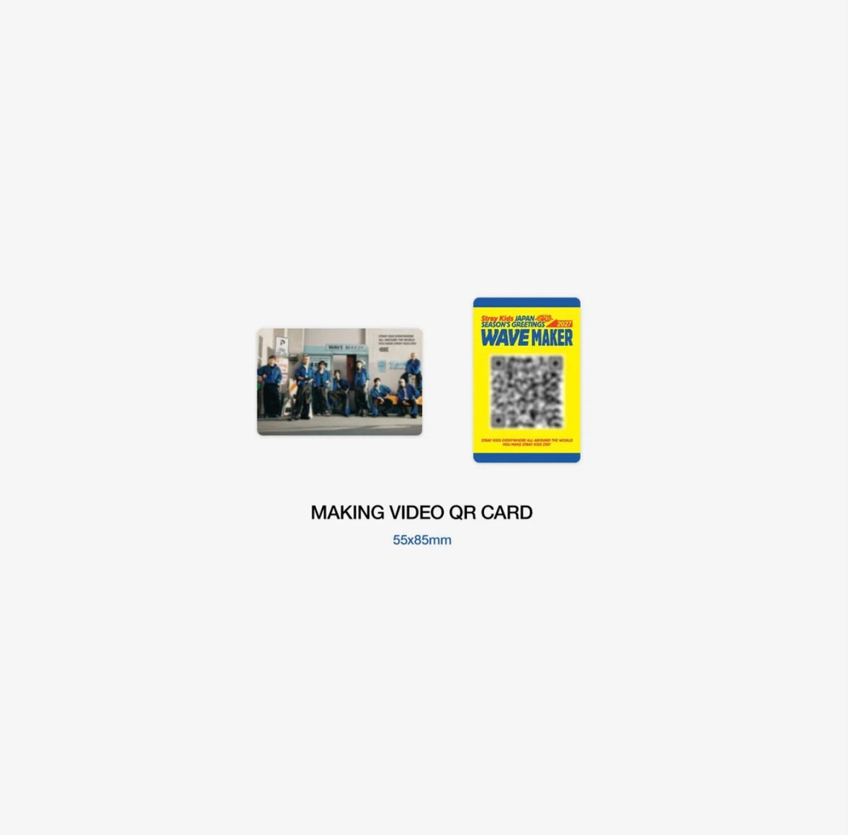 STRAY KIDS JAPAN - WAVE MAKER 2027 Season's Greetings