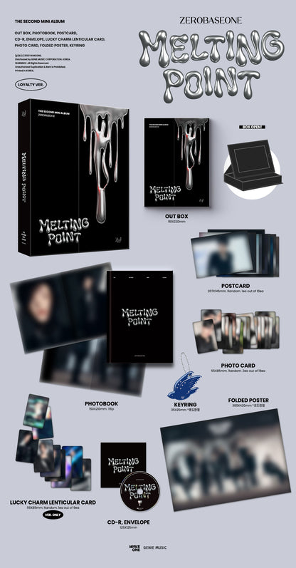 ZEROBASEONE ZB1 - Melting Point 2nd Mini Album