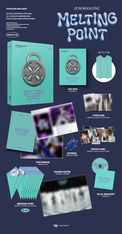 ZEROBASEONE ZB1 - Melting Point 2nd Mini Album