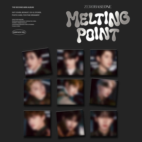ZEROBASEONE ZB1 - Melting Point 2nd Mini Album Digipack Version ( You Can Choose Member )