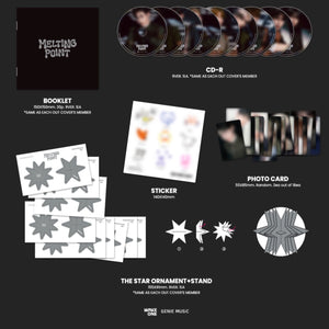 ZEROBASEONE ZB1 - Melting Point 2nd Mini Album Digipack Version ( You Can Choose Member )
