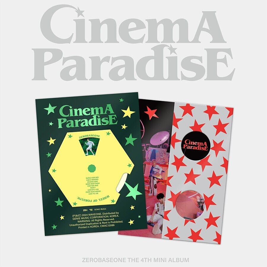 ZEROBASEONE ZB1 - CINEMA PARADISE 4th Mini Album – K-STAR