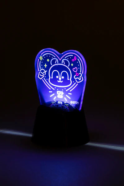 BT21 JAPAN Official NEON Light Up Acrylic Stand