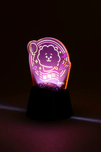 BT21 JAPAN Official NEON Light Up Acrylic Stand