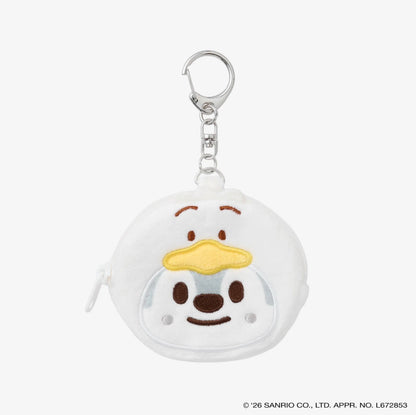 STRAY KIDS World Tour RUN IT JAPAN - SKZOO x SANRIO Official Badge Pouch Keyring (Pre Order DECEMBER, 2026)