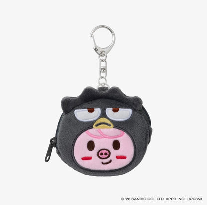 STRAY KIDS World Tour RUN IT JAPAN - SKZOO x SANRIO Official Badge Pouch Keyring (Pre Order DECEMBER, 2026)