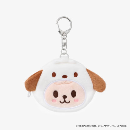 STRAY KIDS World Tour RUN IT JAPAN - SKZOO x SANRIO Official Badge Pouch Keyring (Pre Order DECEMBER, 2026)