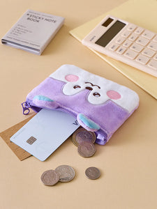 BT21 Baby Official Zippered Pocket Wallet Daily Basic